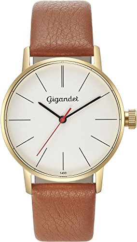 Gigandet Damen-Armbanduhr Quarzwerk Analog mit Lederarmband G43-010 Gigandet Damen-Armbanduhr Quarzwerk Analog mit Lederarmband G43-010 von Gigandet