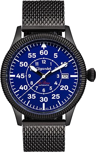 Gigandet Herren Analog Japanisches Automatikwerk Uhr mit Edelstahl Armband 9VNAG8NE/012 von Gigandet