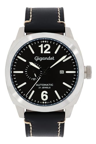 Gigandet Herren Analog Japanisches Automatikwerk Uhr mit Leder Armband VNAG16/004 von Gigandet