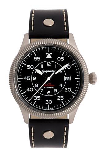 Gigandet Herren Analog Japanisches Automatikwerk Uhr mit Leder Armband VNAG8/006 von Gigandet