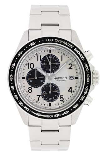 Gigandet Herren Analog Japanisches Quarzwerk Uhr mit Edelstahl Armband 5VNAG24NE/002 von Gigandet