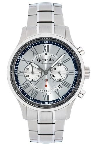 Gigandet Herren Analog Japanisches Quarzwerk Uhr mit Edelstahl Armband 8VNAG47NE/003 von Gigandet