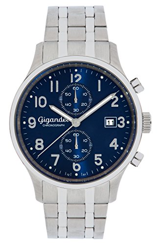 Gigandet Herren Analog Japanisches Quarzwerk Uhr mit Leder Armband AVG49-04 von Gigandet