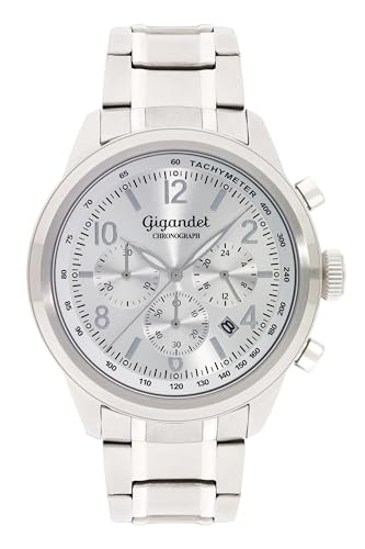 Gigandet Herren Analog Japanisches Quarzwerk Uhr mit Edelstahl Armband VNAG25/002 von Gigandet