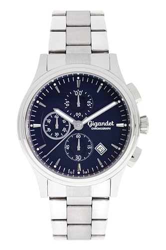 Gigandet Herren Analog Japanisches Quarzwerk Uhr mit Edelstahl Armband VNAG44/002 von Gigandet