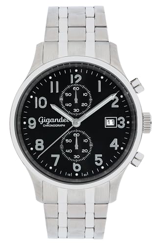 Gigandet Herren Analog Japanisches Quarzwerk Uhr mit Edelstahl Armband VNAG49/006 von Gigandet