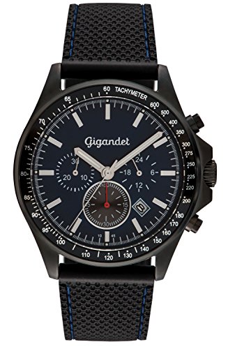 Gigandet Herren Analog Japanisches Quarzwerk Uhr mit Kunststoff Armband 2VNAG3/010 von Gigandet