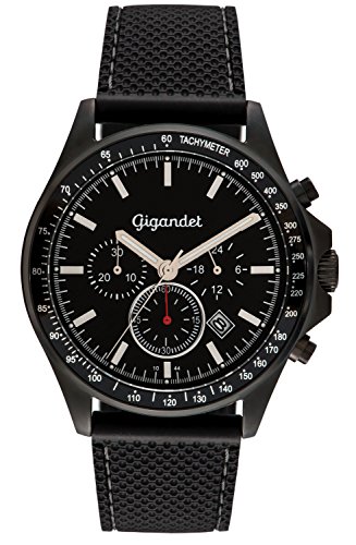 Gigandet Herren Analog Japanisches Quarzwerk Uhr mit Kunststoff Armband AVG3-09 von Gigandet