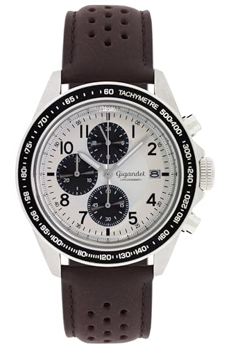 Gigandet Herren Analog Japanisches Quarzwerk Uhr mit Leder Armband 14VNAG24NE/007 Gigandet Herren Analog Japanisches Quarzwerk Uhr mit Leder Armband 14VNAG24NE/007 von Gigandet