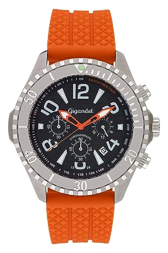 Gigandet Herren Analog Japanisches Quarzwerk Uhr mit Silikon Armband AVG23-05 von Gigandet