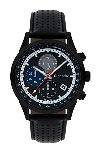 Gigandet Herren Uhr Analog Quarz mit Leder Armband G17-003 von Gigandet