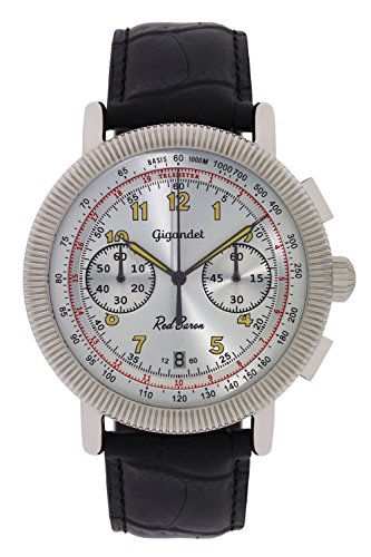 Gigandet Herren Uhr Chronograph mit Leder Armband G19 von Gigandet