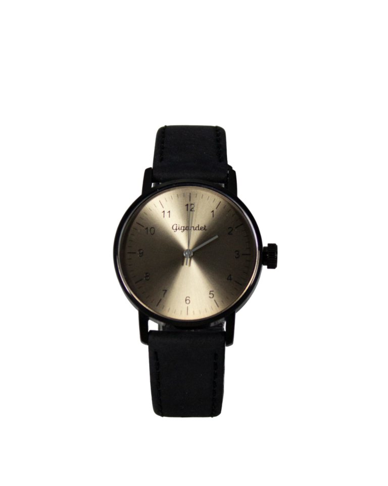 Gigandet Quarzuhr Armbanduhr Damen Quarz Schwarz Edelstahl Lederband Hellbraun G27-012 Gigandet Quarzuhr Armbanduhr Damen Quarz Schwarz Edelstahl Lederband Hellbraun G27-012 von Gigandet