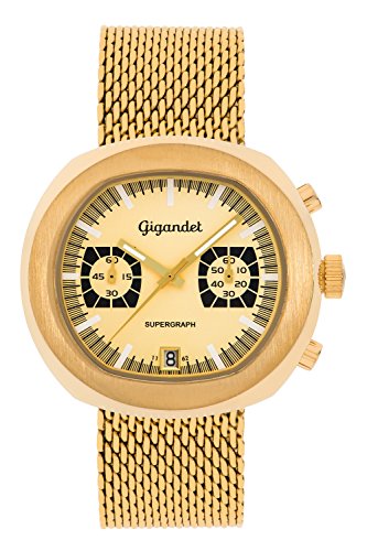 Gigandet Herrenuhr Chronograph Quarz Analog mit Edelstahlarmband Supergraph G11-004 Gigandet Herrenuhr Chronograph Quarz Analog mit Edelstahlarmband Supergraph G11-004 von Gigandet