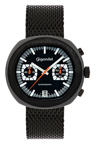 Gigandet Herrenuhr Chronograph Quarz Analog mit Edelstahlarmband Supergraph G11-005 Gigandet Herrenuhr Chronograph Quarz Analog mit Edelstahlarmband Supergraph G11-005 von Gigandet