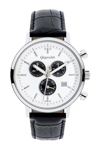 Gigandet Unisex Analog Japanisches Quarzwerk Uhr mit Leder Armband 9VNAG6NE/002 Gigandet Unisex Analog Japanisches Quarzwerk Uhr mit Leder Armband 9VNAG6NE/002 von Gigandet