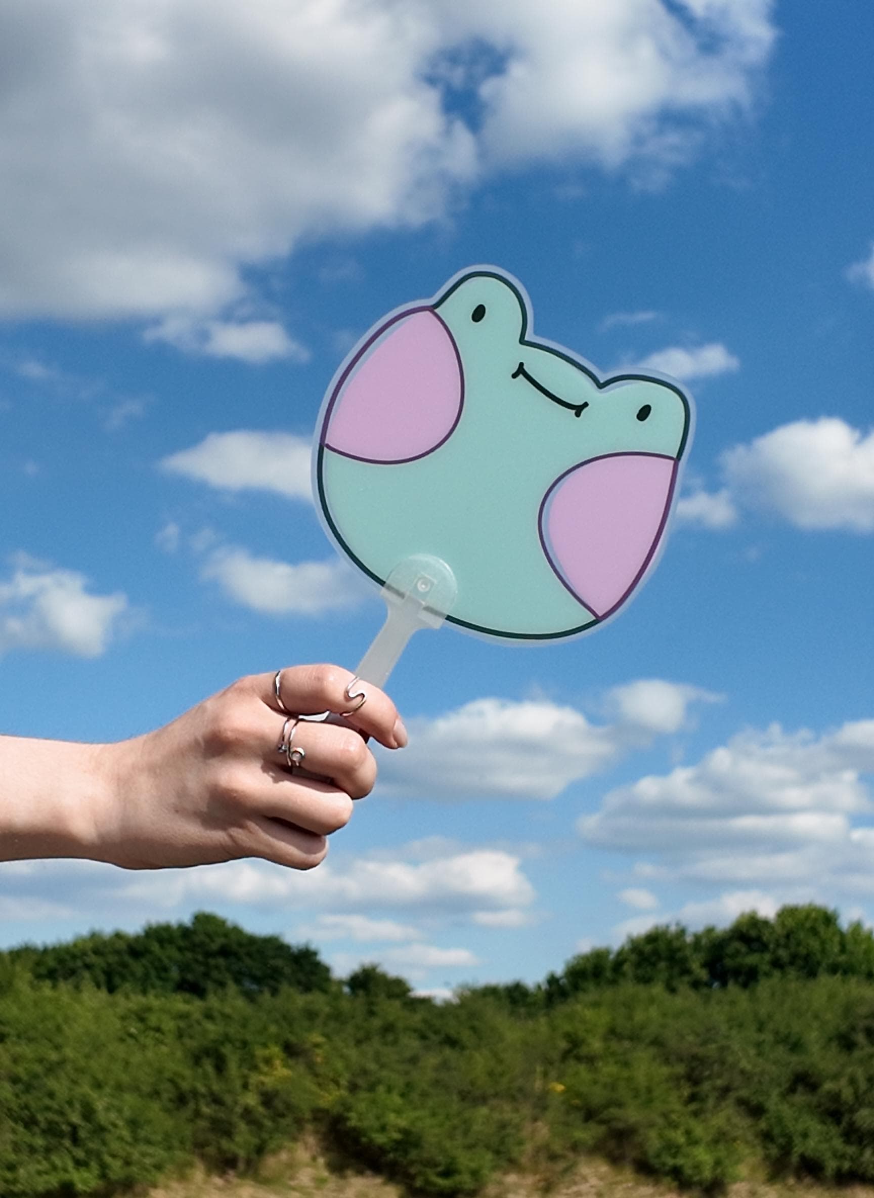 Frosch Fächer Frosch Fächer von GigglesandGhosts