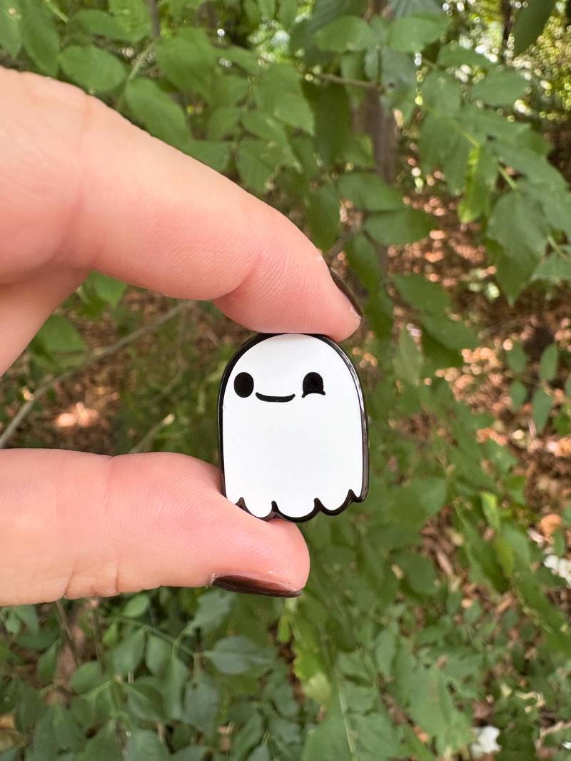 Ghost - Soft Enamel Pin "Fine" von GigglesandGhosts