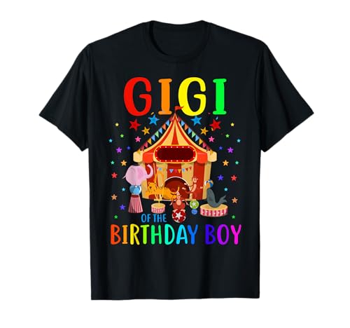 Gigi von The Birthday Boy Karneval Zirkus Matching Family T-Shirt Gigi von The Birthday Boy Karneval Zirkus Matching Family T-Shirt von Gigi of The Birthday Boy Carnival Circus Matching
