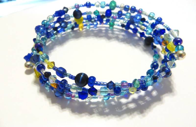 Tag Am Strand-Wickel-Armband Tag Am Strand-Wickel-Armband von GigiDaisyCharms
