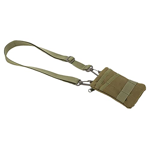 Gigicial Hüfttasche, tragbare Reisetasche mit Reißverschluss, kleine Admin-Molle-Beutel, EDC-Werkzeugtasche, Mehrzweck-Hüftgürteltasche für Herren (OD Grün) von Gigicial