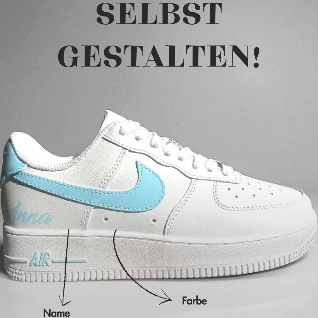 Air Force 1 Individueller Farbwunsch + Name von GigidesignSnkrs