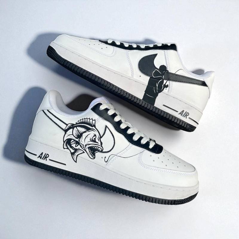 Air Force 1 One Fishing Angler Design Air Force 1 One Fishing Angler Design von GigidesignSnkrs