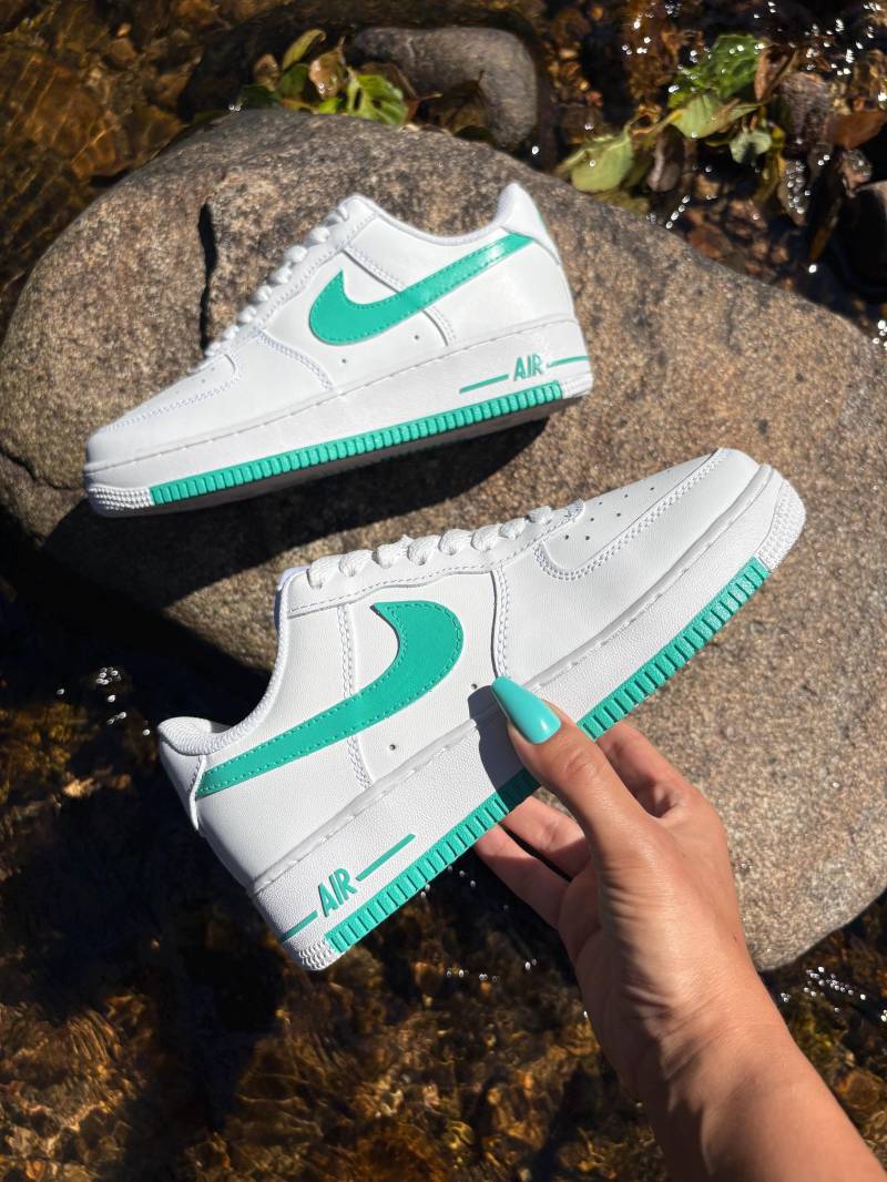 Air Force 1 One Mint - Grün Costum Air Force 1 One Mint - Grün Costum von GigidesignSnkrs