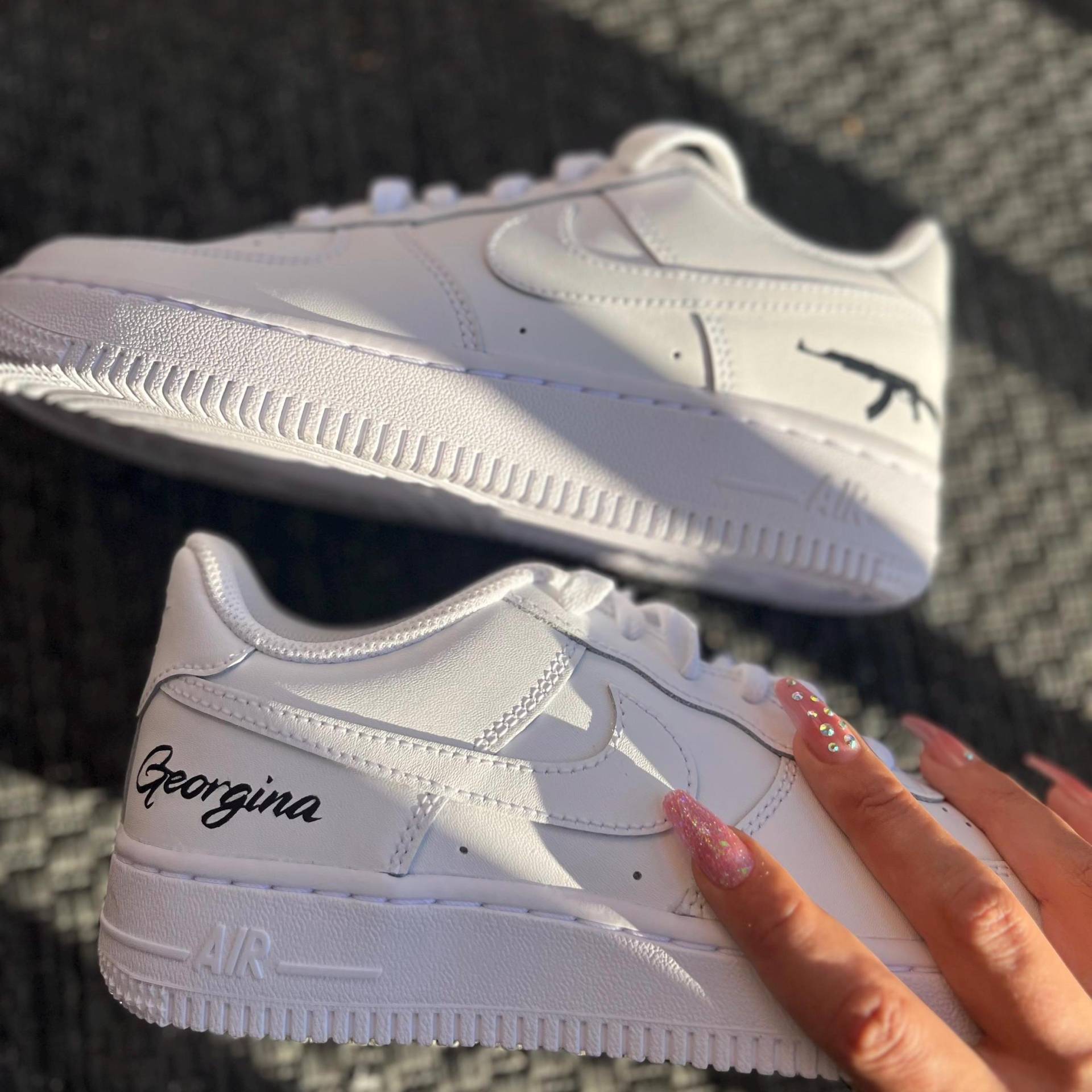 Name + Your Motiv Air Force 1 One von GigidesignSnkrs
