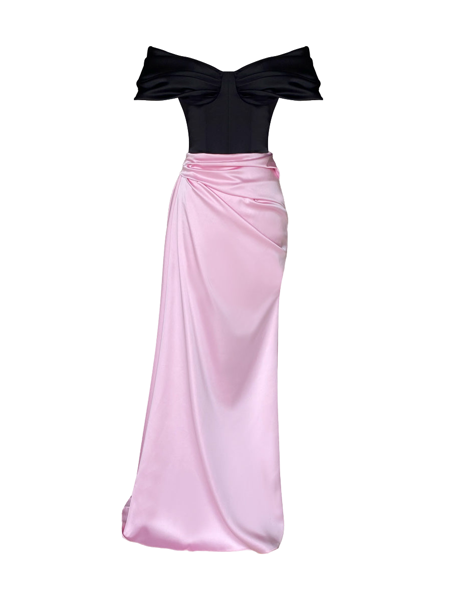 Gigii's | Arianna Dress - Pink | Women's Baby Pink Maxi dresses von Gigii's
