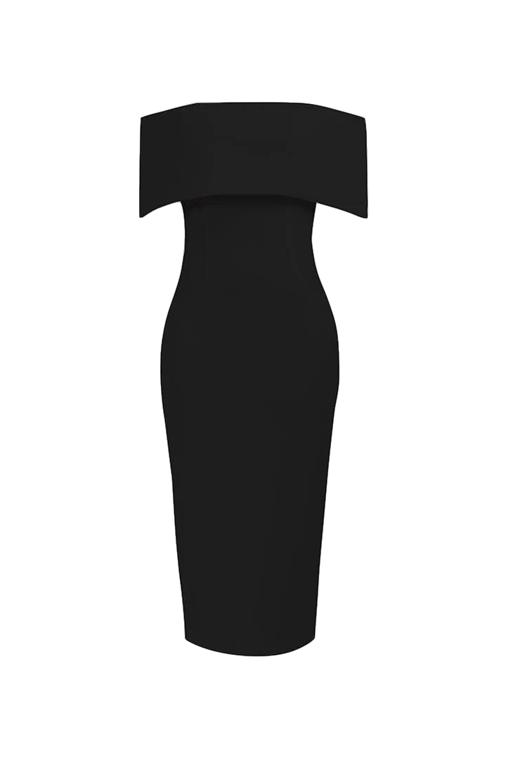 Gigii's | Asia Dress - Black | Women's Charcoal Midi dresses Gigii's | Asia Dress - Black | Women's Charcoal Midi dresses von Gigii's