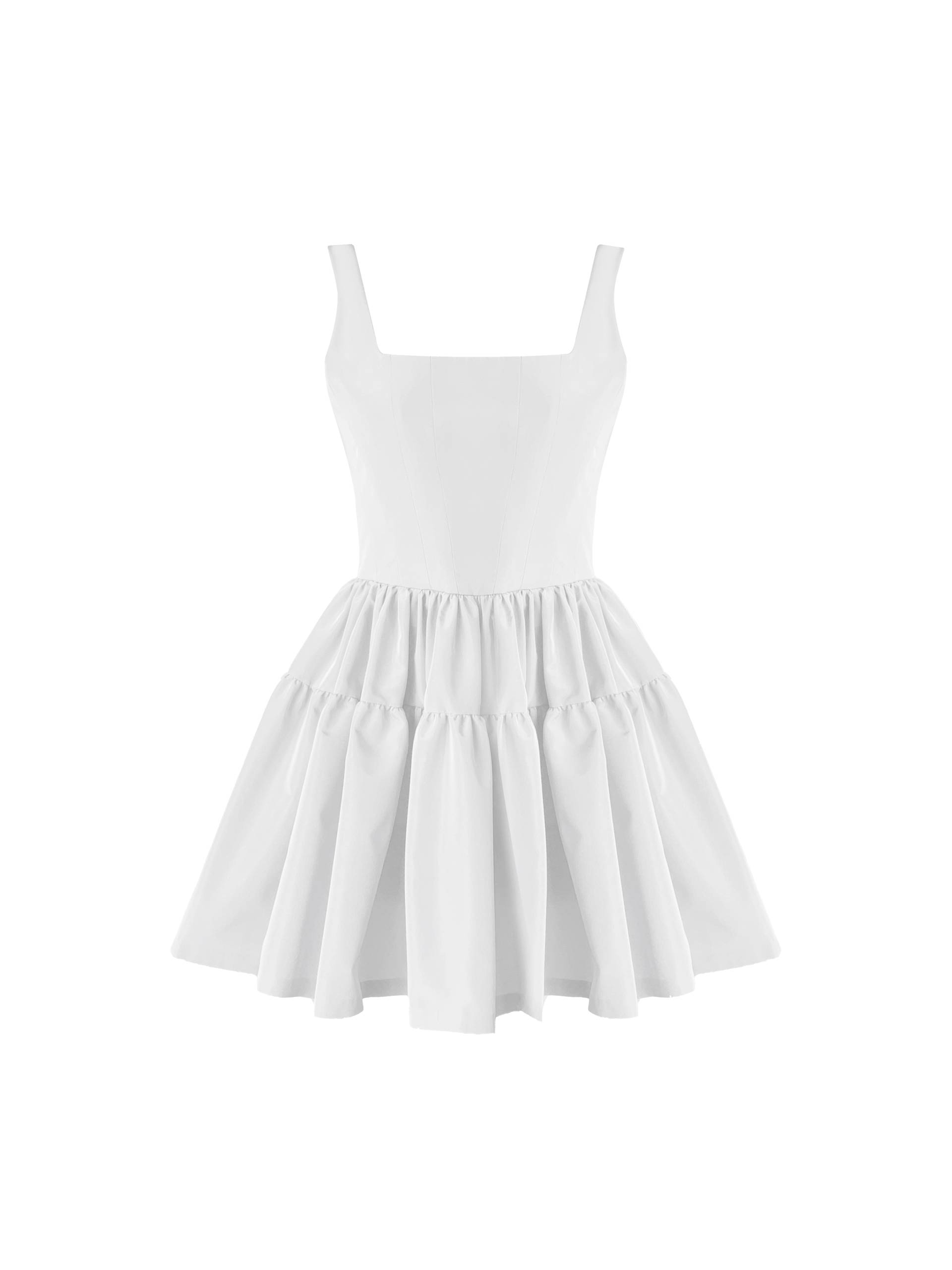 Gigii's | Candela Dress - White | Women's Ghost White Mini dresses Gigii's | Candela Dress - White | Women's Ghost White Mini dresses von Gigii's