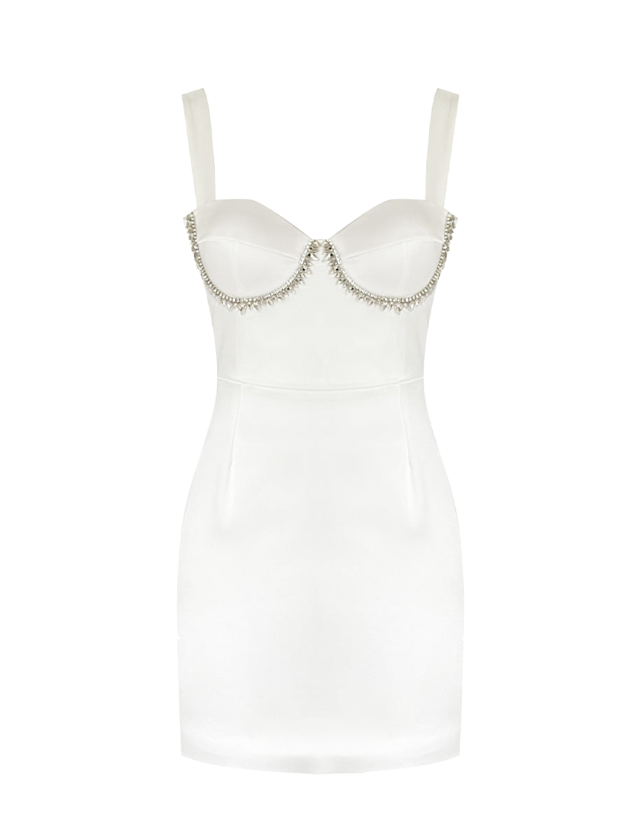 Gigii's | Clair Dress - White | Women's White Smoke Mini dresses Gigii's | Clair Dress - White | Women's White Smoke Mini dresses von Gigii's