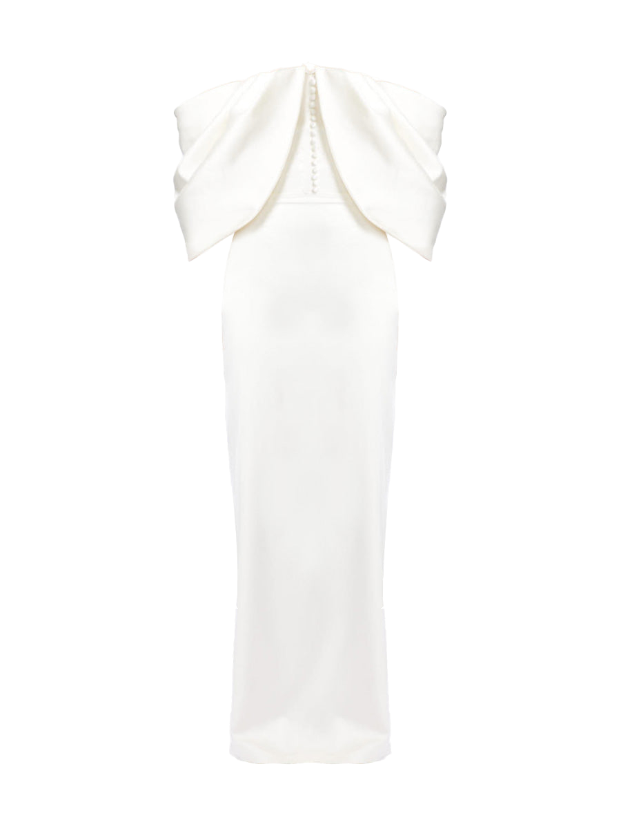 Gigii's | Claudia Dress - White | Women's White Smoke Maxi dresses Gigii's | Claudia Dress - White | Women's White Smoke Maxi dresses von Gigii's