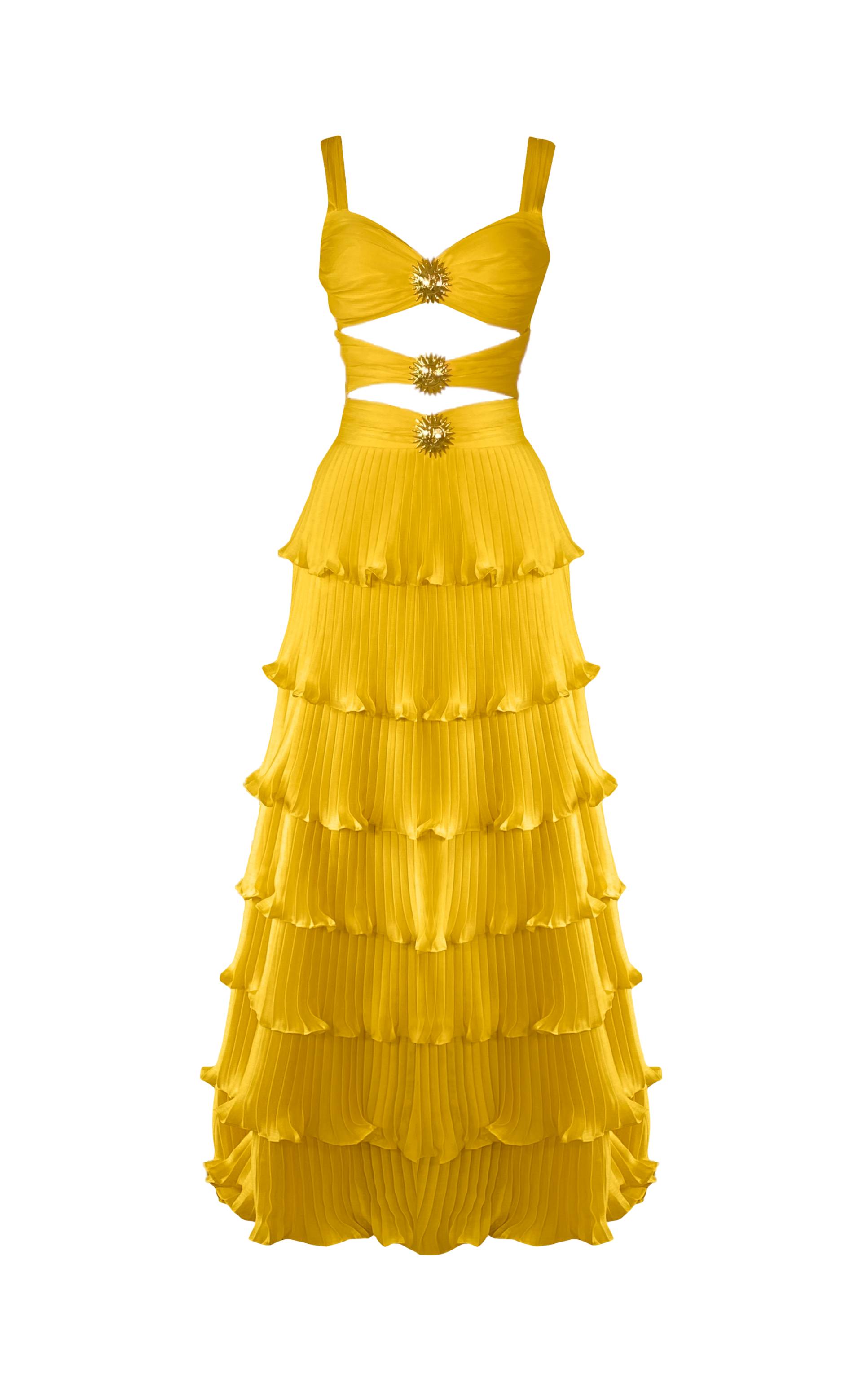 Devin Dress - Yellow von Gigii's