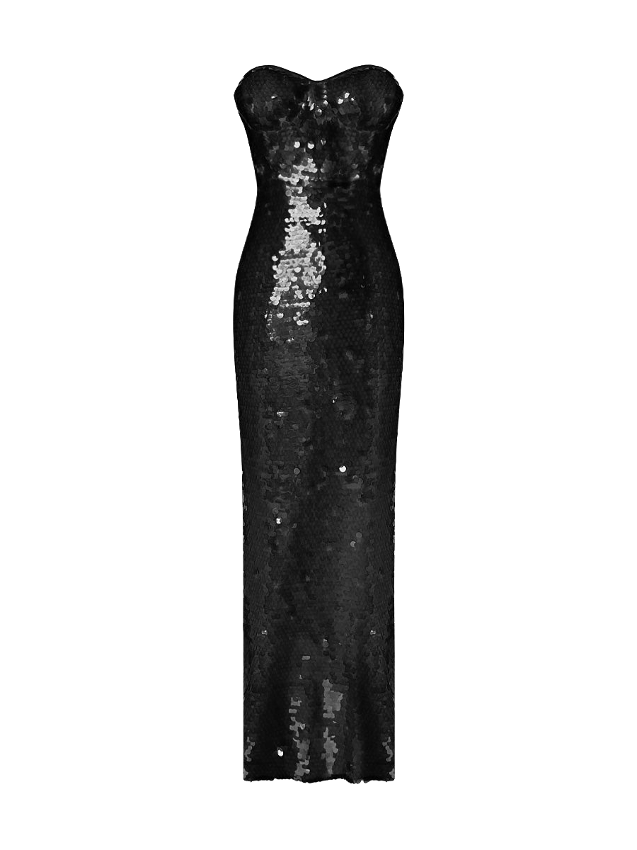 Gigii's | Gala Dress - Black | Women's Charcoal Maxi dresses Gigii's | Gala Dress - Black | Women's Charcoal Maxi dresses von Gigii's