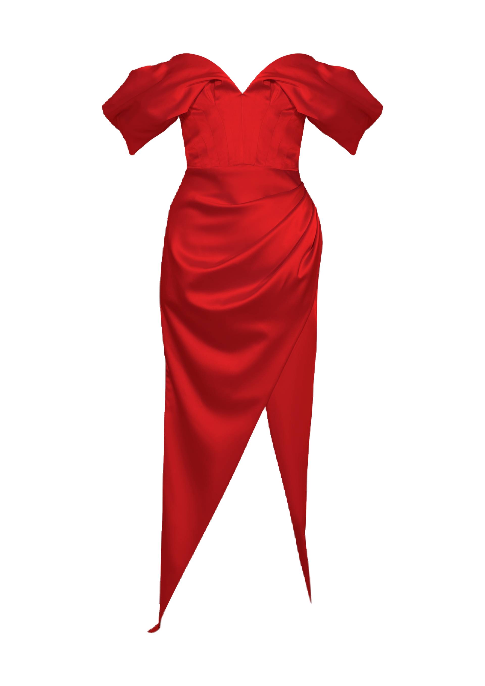 Laura Dress - Red von Gigii's