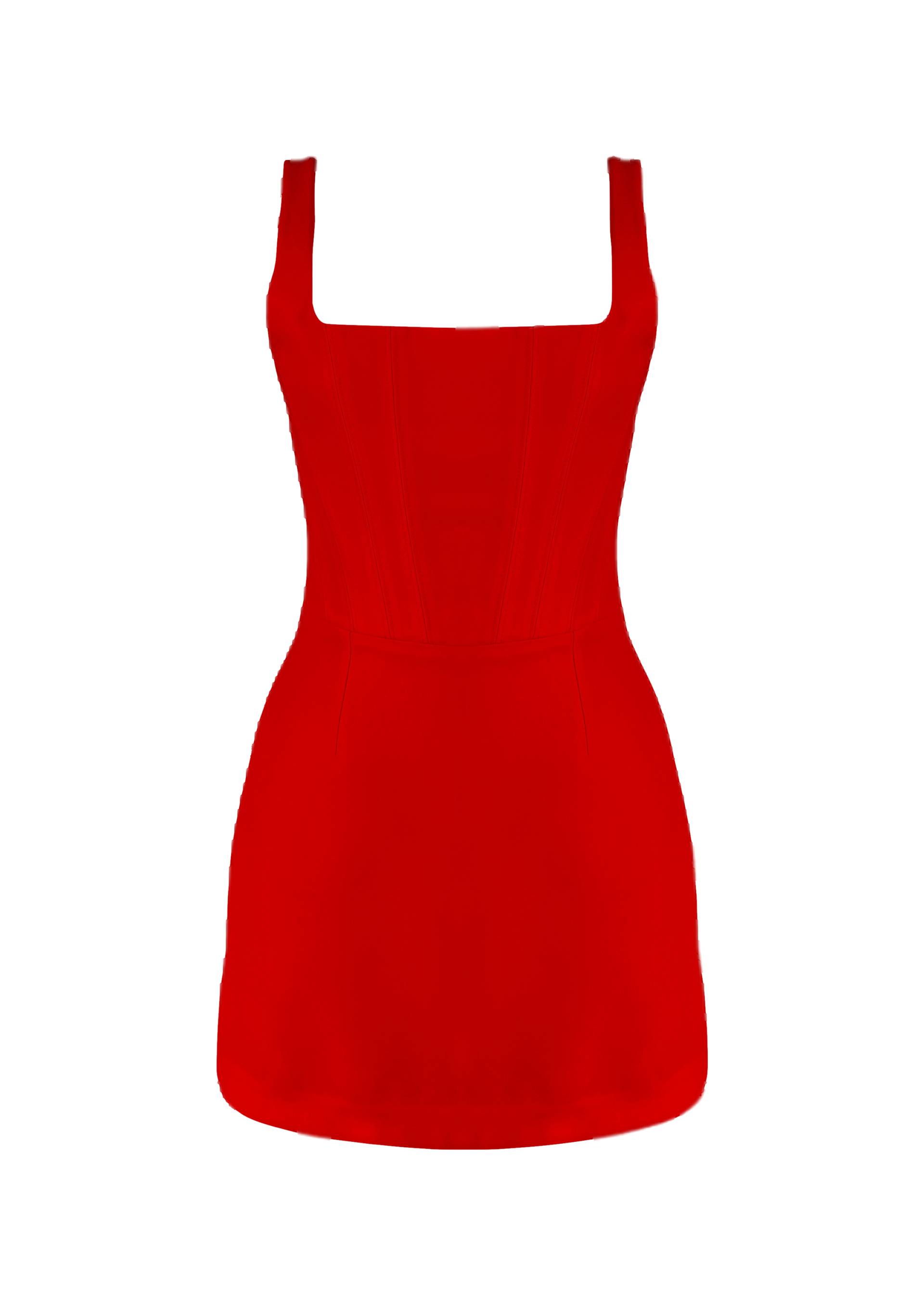 Luise Dress - Red von Gigii's