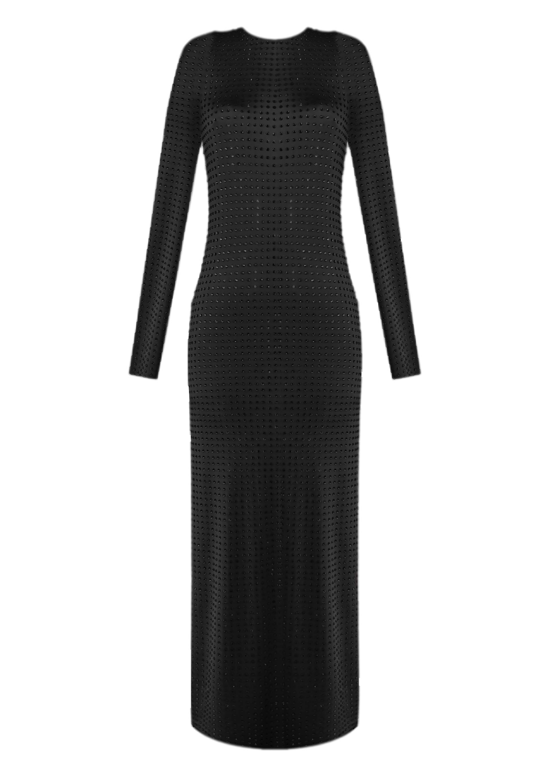 Noa Long Sleeve Dress - Black von Gigii's