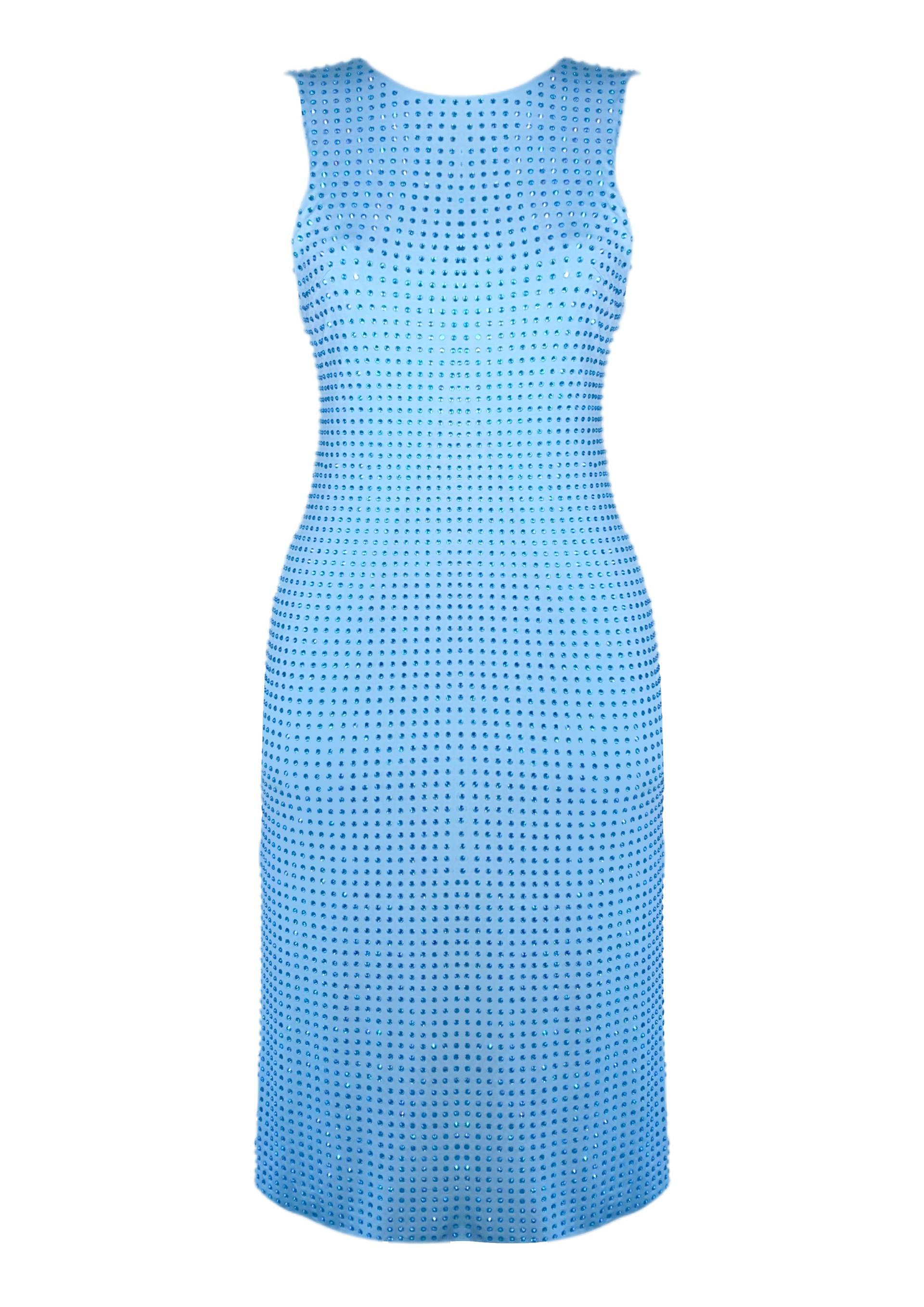 Noa Mini Dress - Blue von Gigii's