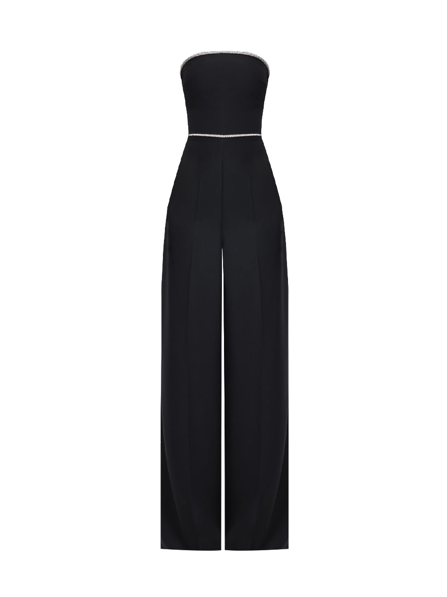 Gigii's | Zelda Jumpsuit - Black | Women's Charcoal Long jumpsuits von Gigii's