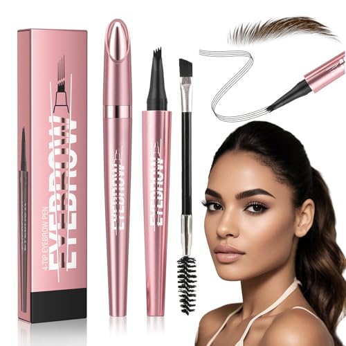 Augenbraue nstifte Wasserfest- 2025 Neu Upgraded 3D Microblading Schweißfester Augenbrauenstift mit 4 Gabelspitzen Magischer Pinselspitze Erzeugt Feiner Eyebrow Pencil Natürliche Langlebig-Dunkelbraun Augenbraue nstifte Wasserfest- 2025 Neu Upgraded 3D Microblading Schweißfester Augenbrauenstift mit 4 Gabelspitzen Magischer Pinselspitze Erzeugt Feiner Eyebrow Pencil Natürliche Langlebig-Dunkelbraun von Gigquake