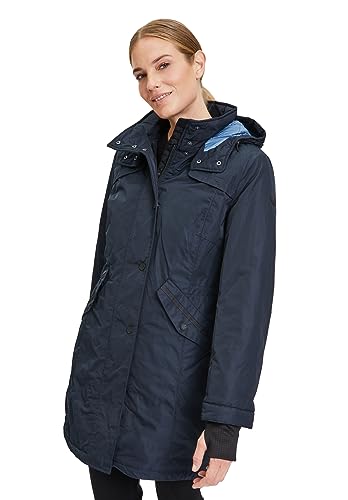 Gil Bret Damen 9165/6215 Jacke Popeline, 8538 Dusky Navy, 40 EU von Gil Bret