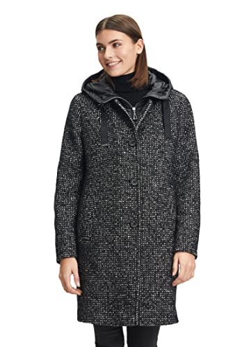 Gil Bret Damen 9420/6138 Jacke Wolle, 9810 Black/White, 36 EU von Gil Bret