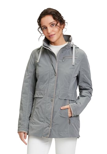 Gil Bret Damen Jacke Popeline, Silber, 46 von Gil Bret