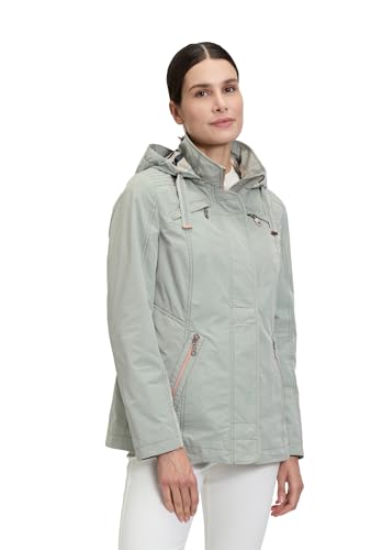 Gil Bret Damen Sommerjacke mit Abnehmbarer Kapuze 38, Tea von Gil Bret