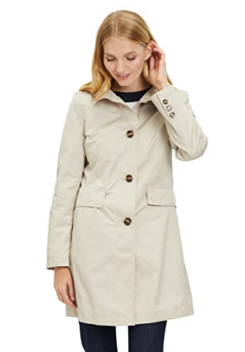 Gil Bret Damen Sommermantel mit Stehkragen Leicht Beige,46 Gil Bret Damen Sommermantel mit Stehkragen Leicht Beige,46 von Gil Bret