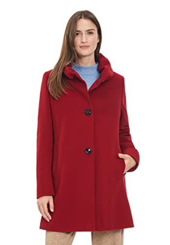 Gil Bret Damen Wolljacke mit Stehkragen, Rot,48 von Gil Bret