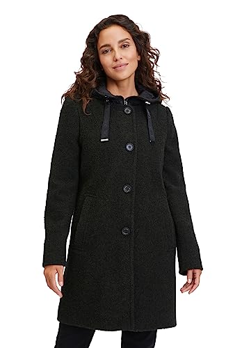 Gil Bret Damen 9420/6107 Jacke Wolle, 5749 Dark Green Melange, 40 EU von Gil Bret