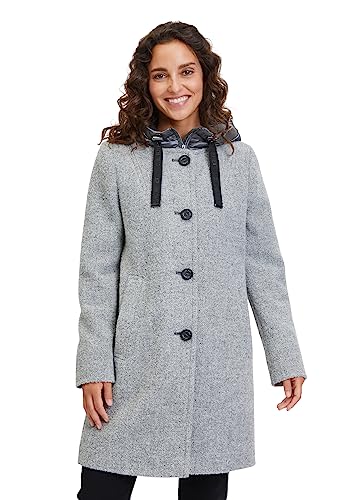 Gil Bret Damen 9420/6107 Jacke Wolle, 9710 Middle Grey Melange, 40 EU von Gil Bret